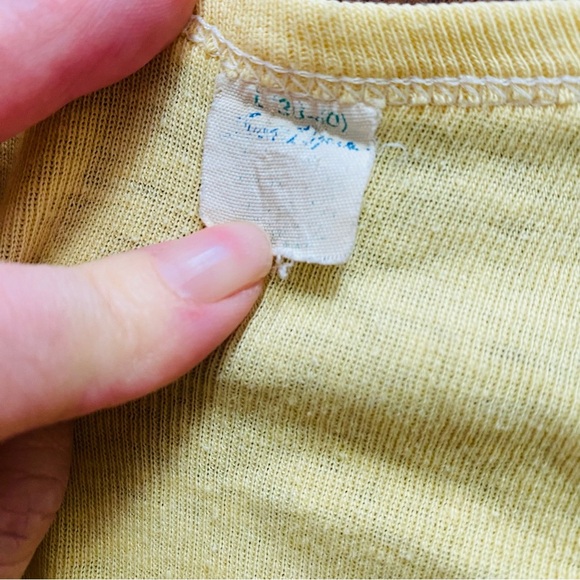 Vintage Martha’s Vineyard Babydoll Tee TShirt Distressed Y2K DIY Coquette Style - Picture 4 of 6